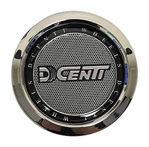 Dcenti Wheels Ccve70-1P Chrome Snap In Center Cap 1