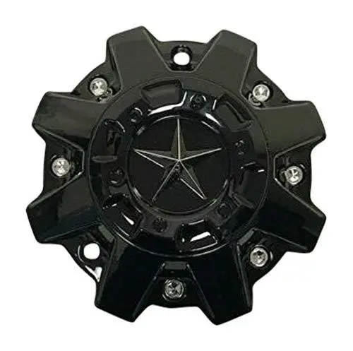 Dfd Gloss Black Wheel Center Cap Er018 Er035-Sg 1