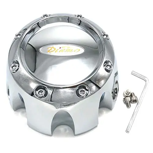 Diamo 3 Bolt Chrome Wheel Rim 8 Lug Center Cap D-8 538-B170-8H Lg0601-48 1