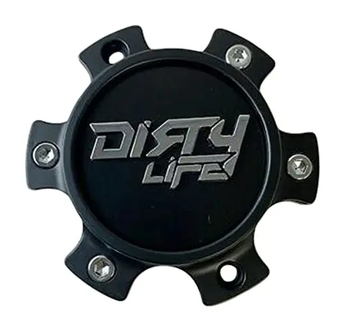 Dirty Life Wheels C109305mb03 C109305mb01-3 Matte Black Wheel Center Cap 1