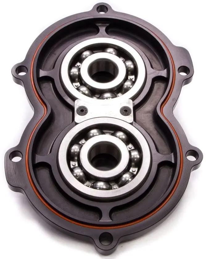 Black Billet Aluminum Rear Cover With Integrated Bearings – Dmi-Rrc1386B 1