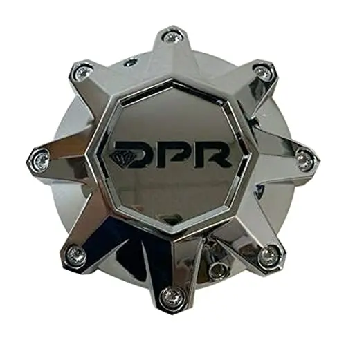 Dpr Wheels Dpr-8-Cap Lg1401-10 Chrome Wheel Center Cap 1