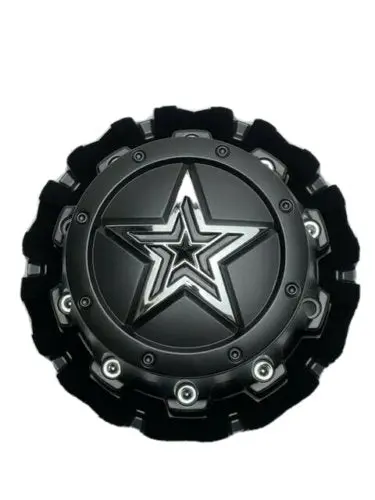 Dropstars Satin Black Tall Wheel Center Cap 6032K138 6032L216 1