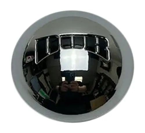 Dub Chrome Push Thru Wheel Center Cap 1000-48 S309-35 1000-48-1 1