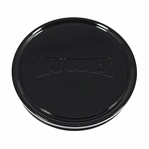 Dub Flat 3" O-Ring Cap - Gloss Black Multi Wheel With Aluminum (1 X 1. Inches /6 X, 1 Mm Offset) 1