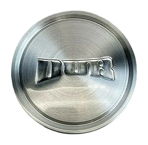 Dub Machined Silver Push In Wheel Center Cap 1003-05 1003-05-04M W/O-Ring 1