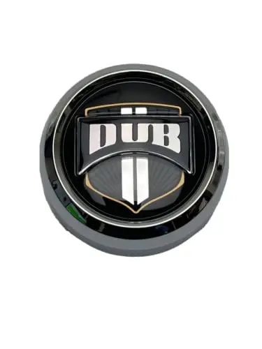 Dub Wheels 1003-08-04 Push In Chrome Wheel Center Cap 1