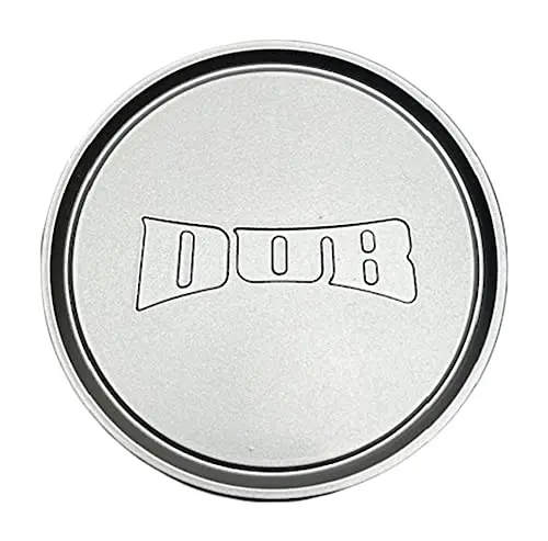 Dub Wheels 1015-09-04S Silver Snap In Center Cap 1