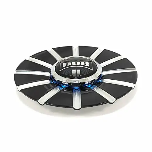 Dub Wheels 38330-15Nbl 38330-15 Black And Chrome Finish 1