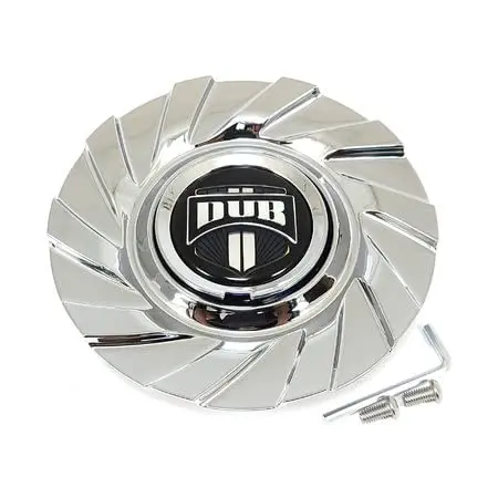 Dub Wheels Delish 38340-15 Chrome Center Cap 1