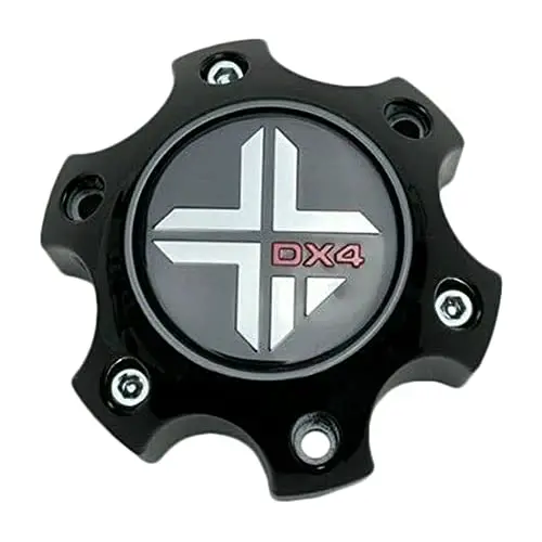 Dx4 Gloss Black Wheel Center Cap 73062090F-8 1