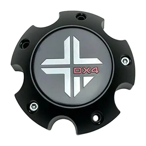 Dx4 Matte Black Wheel Center Cap 5 Lug 73062090F-3 73062090F-5 1