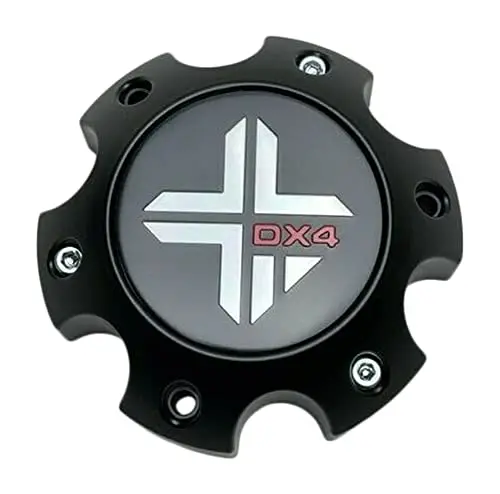 Dx4 Matte Black Wheel Center Cap 6 Lug 73062090F-5 1