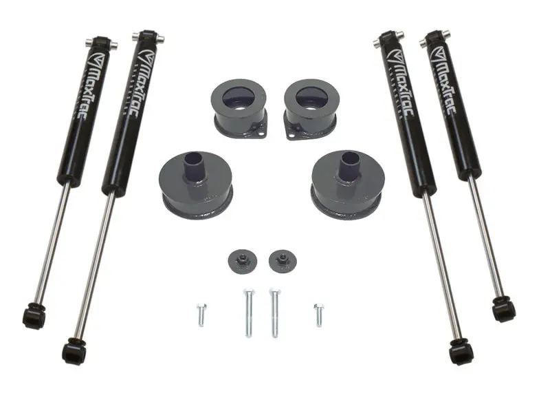 Maxtrac 18-19 Jeep Wrangler Jl 2Wd/4Wd 2.5In/2In Spacer Kit W/Maxtrac Shocks 1