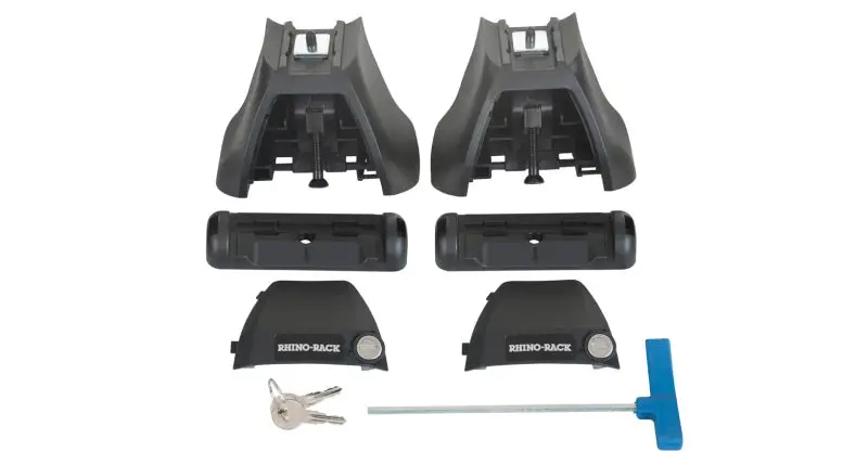 Rhino-Rack 15-20 Ford F150 4 Door Pick Up Vortex 2500 1 Bar Roof Rack - Black 1