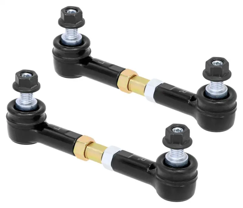 Rockjock Adjustable Sway Bar End Link Sealed Rod End Joint 3 1/2In Long 1/2In Lh/Rh Thread 1