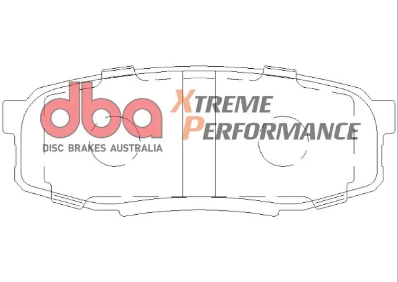 Dba 2015 Toyota Tundra Xp650 Rear Brake Pads 1