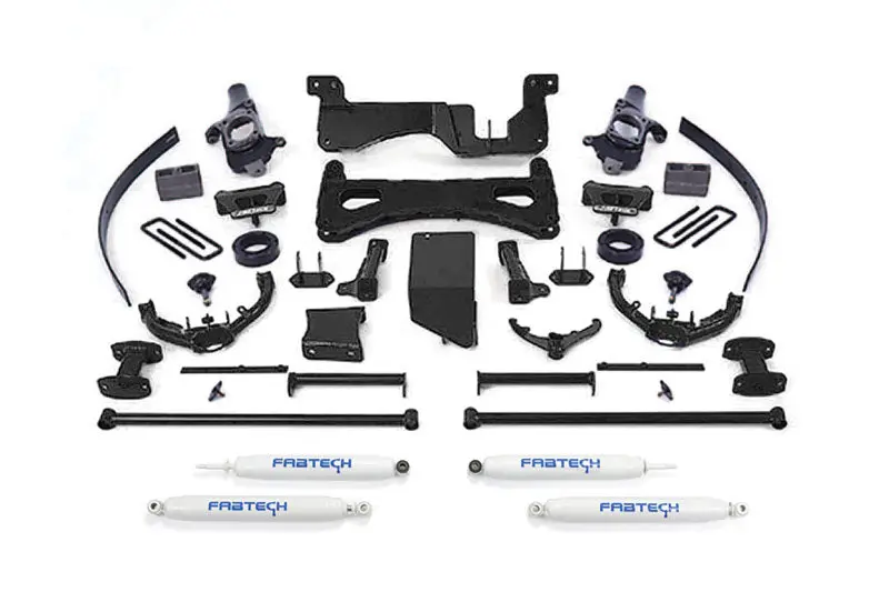 Fabtech 01-06 Gm C/K2500hd 8In Perf Sys W/Perf Shks 1