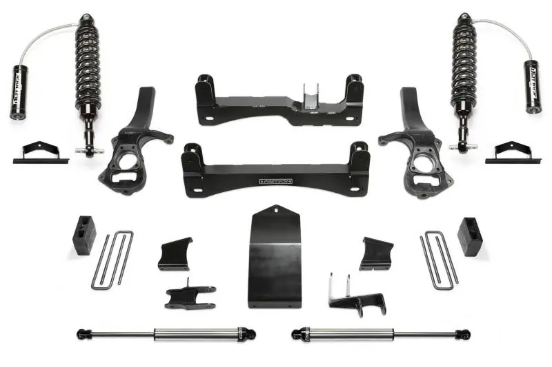 Fabtech 19-21 Gm K1500 P/U Diesel 6In Perf Sys W/Dl 2.5 Resi&2.25 1