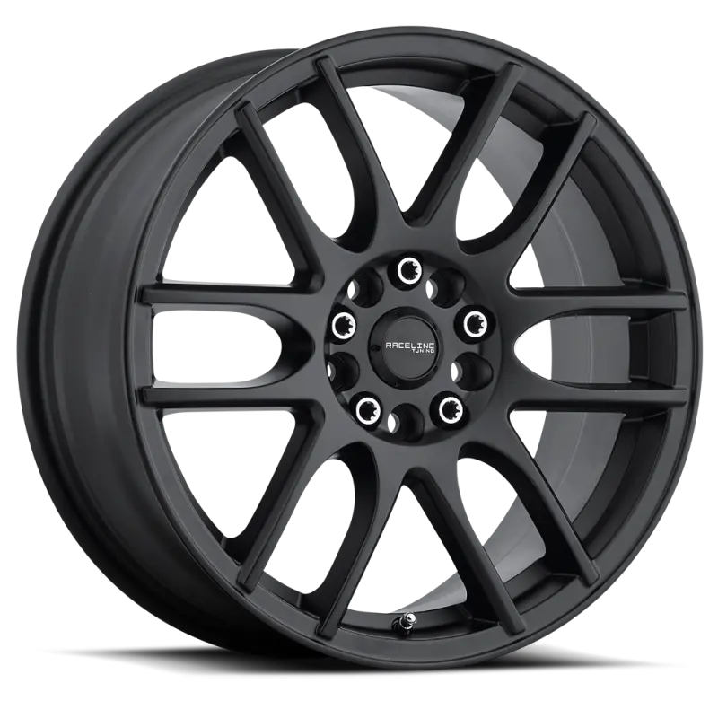 Raceline 141B Mystique 17X7.5In / 5X108/5X114.3 Bp / 40Mm Offset / 72.62Mm Bore - Satin Black Wheel 1