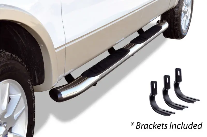 Go Rhino 19-20 Ford Ranger 5In Oe Xtreme Composite Complete Kit W/Sidesteps + Brkts 1