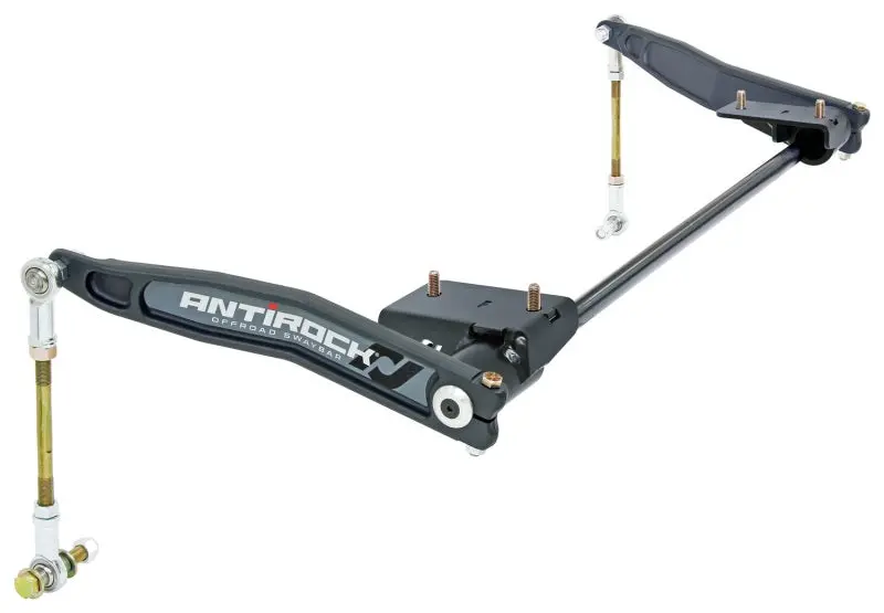 Rockjock Jl/Jt Antirock Sway Bar Kit Front Forged Arms Steel Brackets Heavy 1In Bar 1