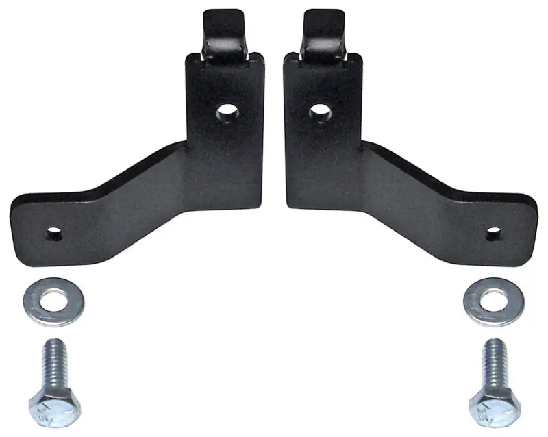 Rockjock Jk Brake Line Relocation Bracket Kit Front 1
