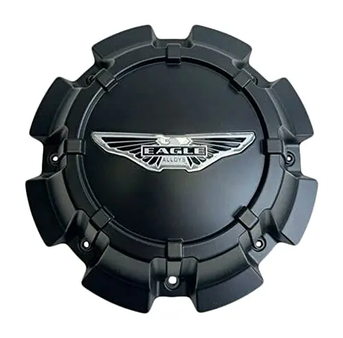 Eagle Alloys Matte Black Wheel Center Cap 3278 3278-08 1