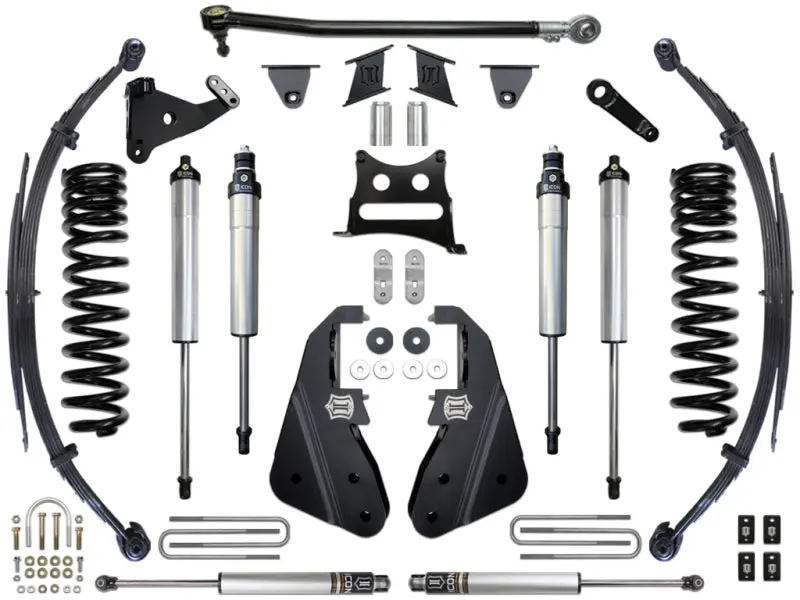 Icon 2017+ Ford F-250/F-350 7In Stage 2 Suspension System 1