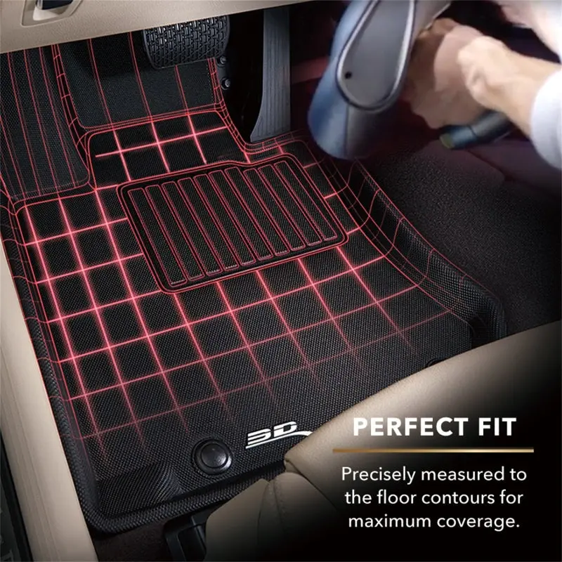 3D Maxpider 19-24 Chevrolet Silverado Crew Cab Bucket Seats Kagu Black R1 R2 1