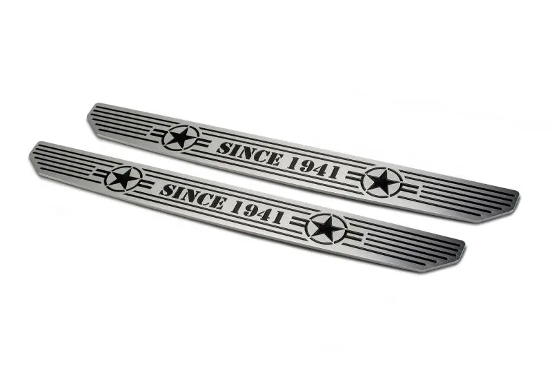 Dv8 Offroad 2018-2019 Jeep Gladiator Jl Rear Sill Plates 1