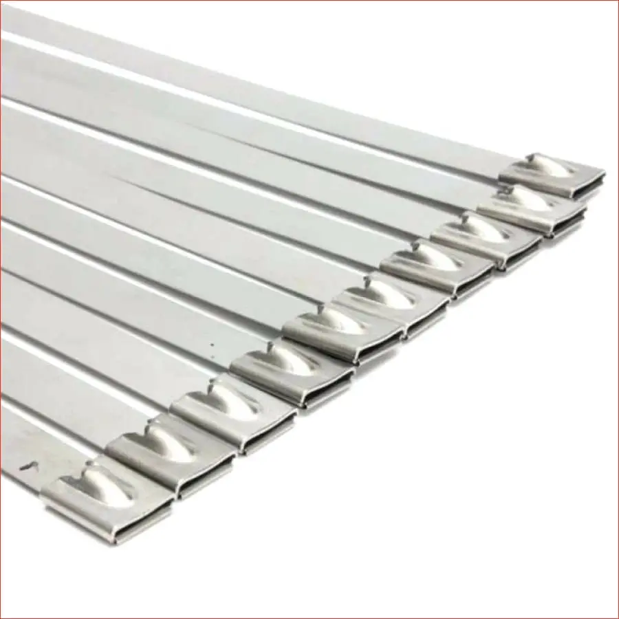 Exhaust Wrap Zip Ties X10 1