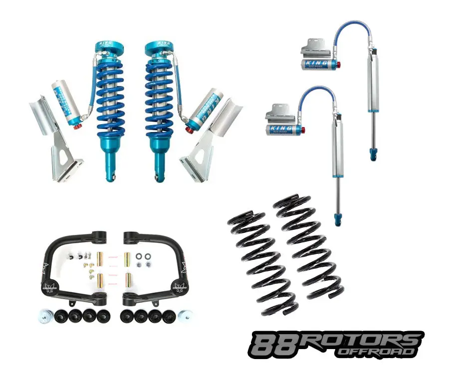 10-23 Toyota 4Runner Kdss King 2.5 Coilovers/Shocks W/Compression Adjusters, Camburg Tubular X-Joint Uca, Ome Springs 1