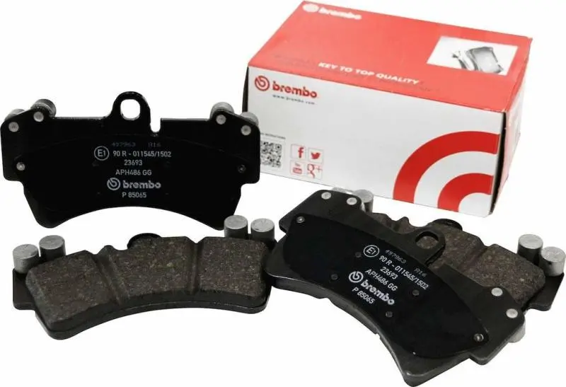Brembo 14-21 Jeep Cherokee Front Premium Nao Ceramic Oe Equivalent Pad 1