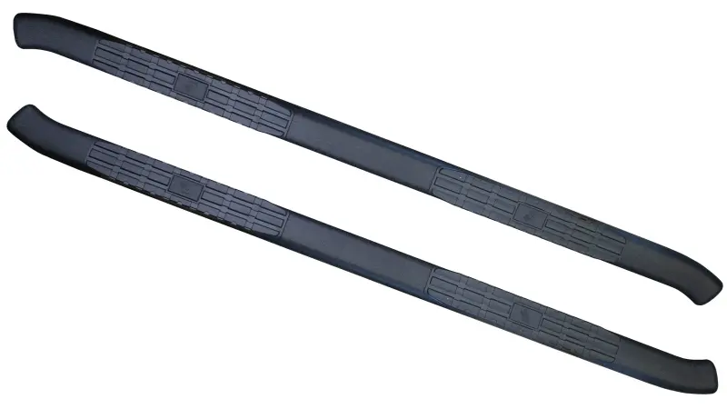 Fishbone Offroad 2019+ Dodge Ram 1500 Quad Cab Oval Side Steps - Black Textured 1