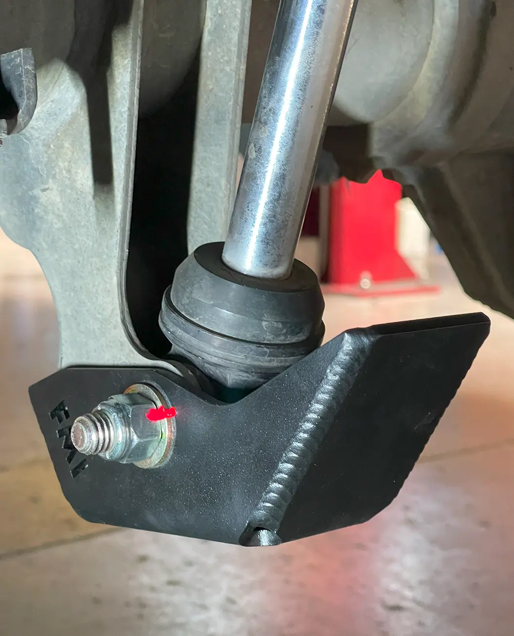 2017-2025 F-250 Super Duty Rear Shock Skid Kit 1