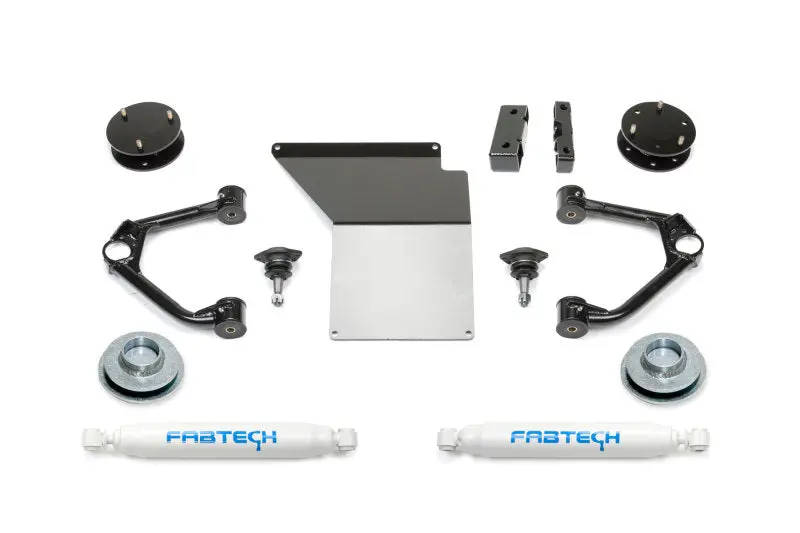 Fabtech 07-14 Gm C/K1500 Suv 2Wd/4Wd 4In Budget Uca System W/Rear Perf. Shocks 1