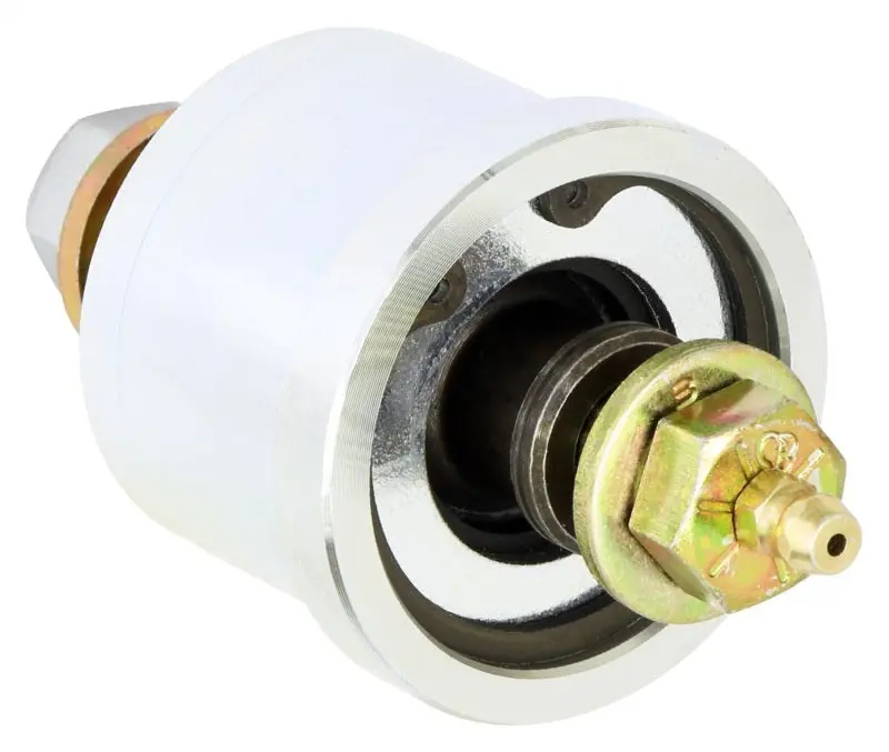 Rockjock Johnny Joint Rod End 2In Machined Press-In 2In X .4375In Ball Int. Greased W/ Bolts 1