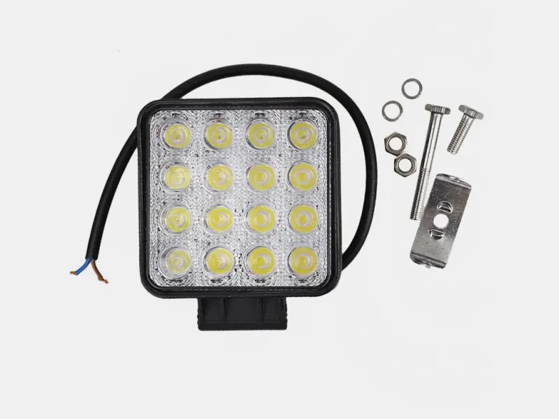 Cali Raised 48W Square Work Light 1