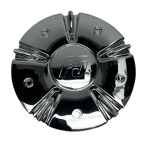 F5 Wheels Chrome Wheel Center Cap Cf59001 (Rf5-90) 1