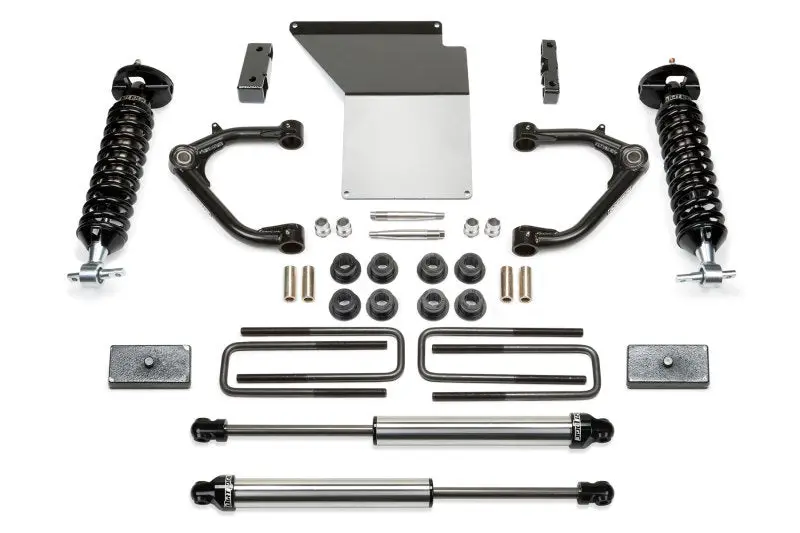 Fabtech 14-18 Gm K1500 W/Oe Alum. Uca 4In Uniball Uca System W/Dl 2.5 Coilovers & Rear Dl Shocks 1