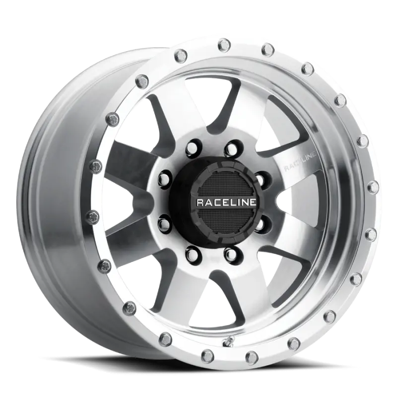 Raceline 935Mc Defender 17X9in / 6X139.7 Bp / 0Mm Offset / 107.95Mm Bore - Machined Wheel 1