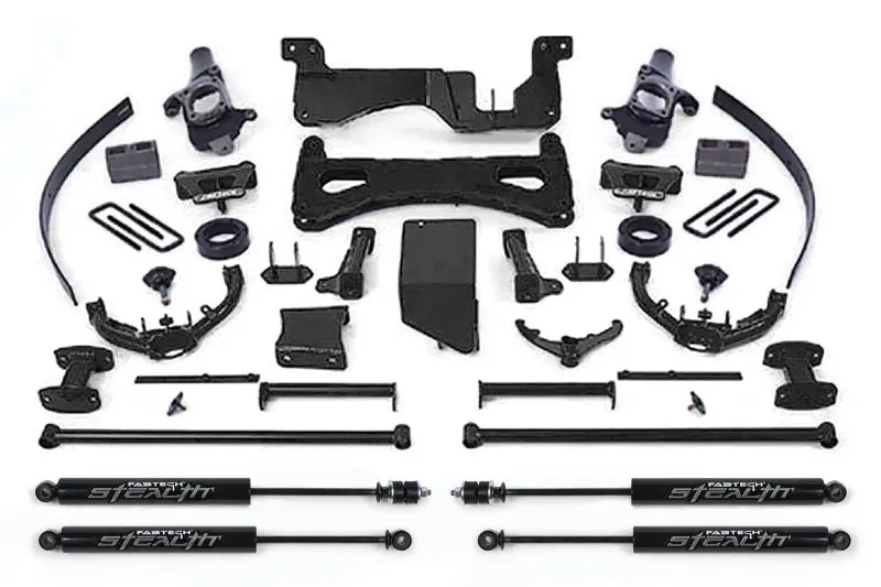 Fabtech 01-06 Gm C/K2500hd 8In Perf Sys W/Stealth 1
