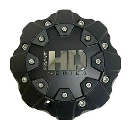 Fast Hd 31M156 Matte Black Wheel Center Cap 1