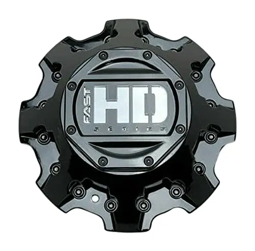 Fast Hd Ammo 8 Lug Gloss Black Wheel Center Cap F261 1