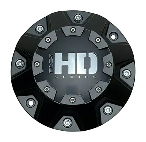 Fast Hd Satin Black Wheel Center Cap 1427-X 1