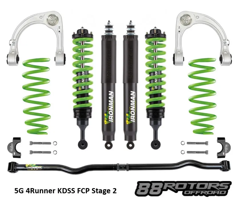 2"-3" Ironman4x4 Foam Cell Pro Stage 2 Lift Kit | 10-23 Lexus Gx460 With Kdss 1