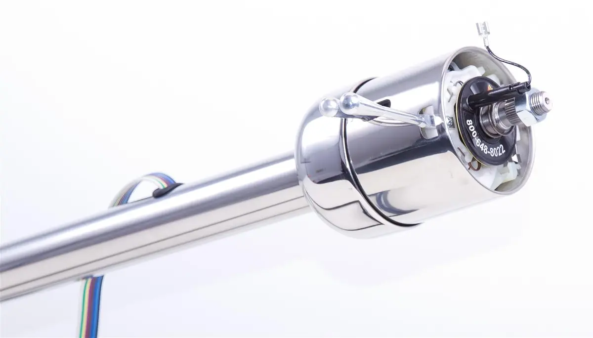 Flaming River Fr21021Bk Tilt Floor-Shift Steering Column With Black Finish 1