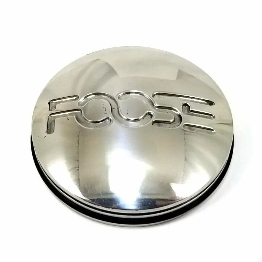 Foose 1000-88H Wheel Polished Snap-In Aluminum 2.47 Inch Center Cap 1