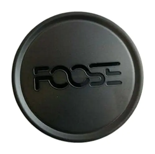 Foose 1003-24-07Dtlb Matte Black Wheel Center Cap 1